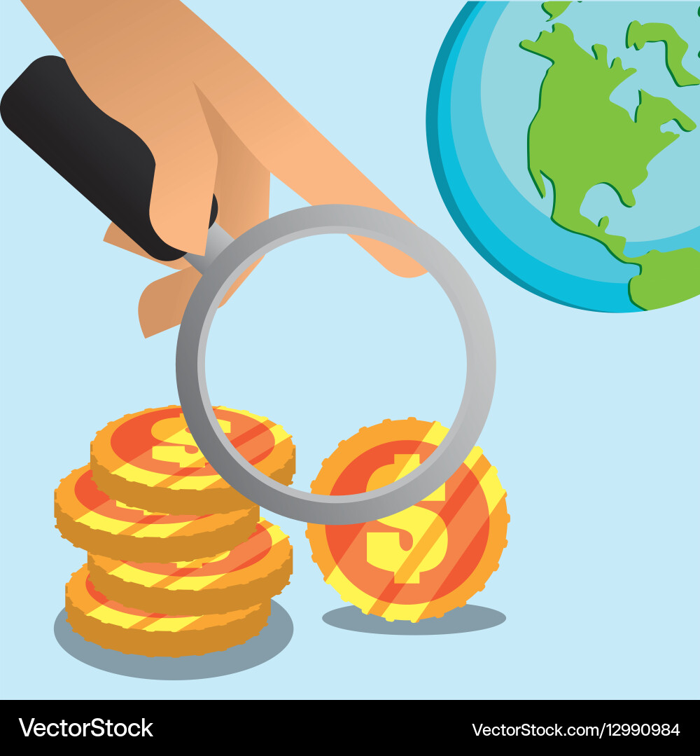 Globe connections network image design Vector Image