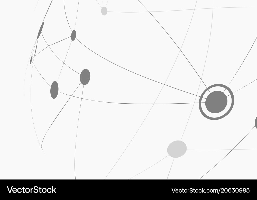 Abstract design with compound lines and dots Abstract design with compound lines and dots vector image