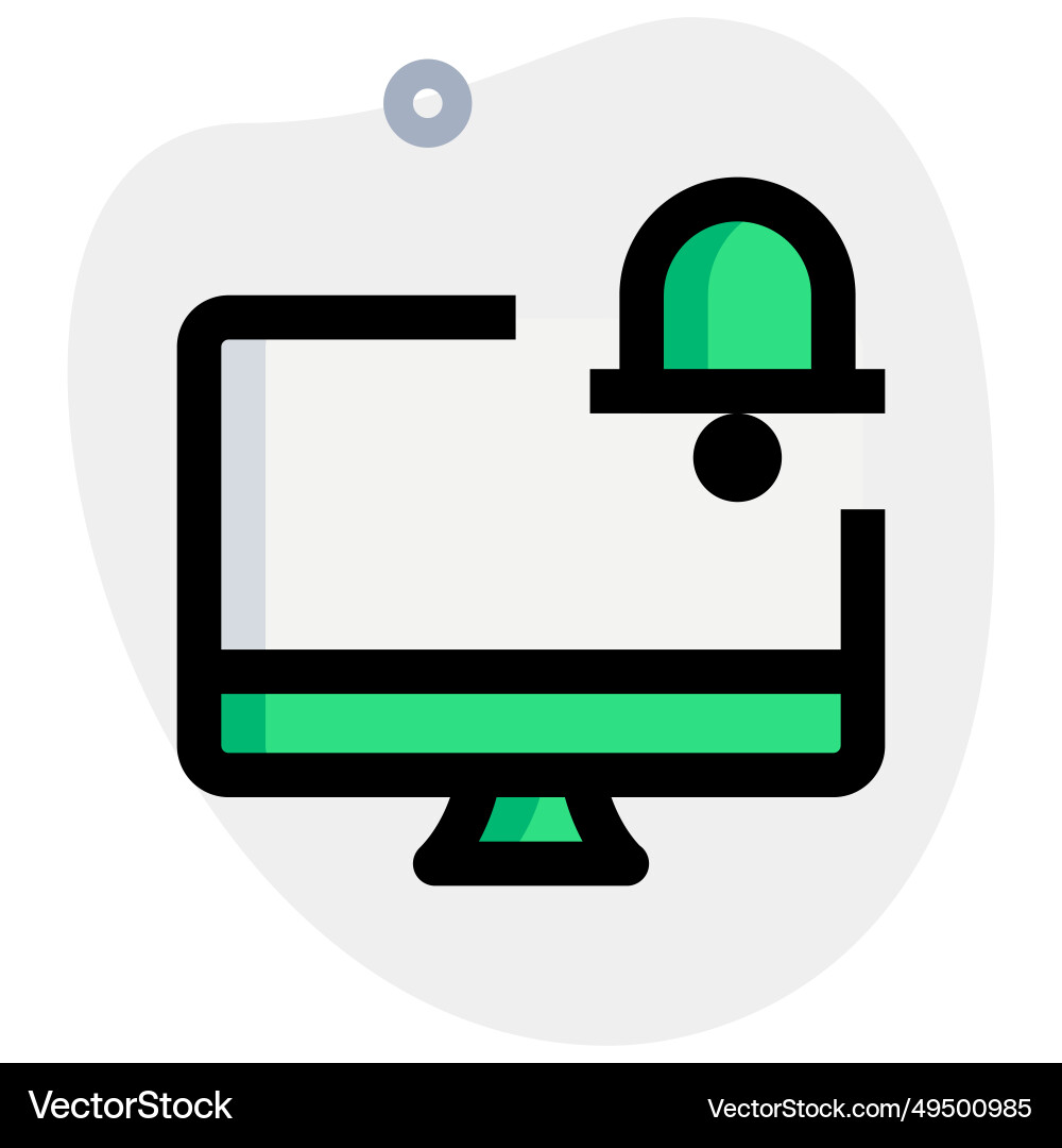 Popups are used to notify users vector image