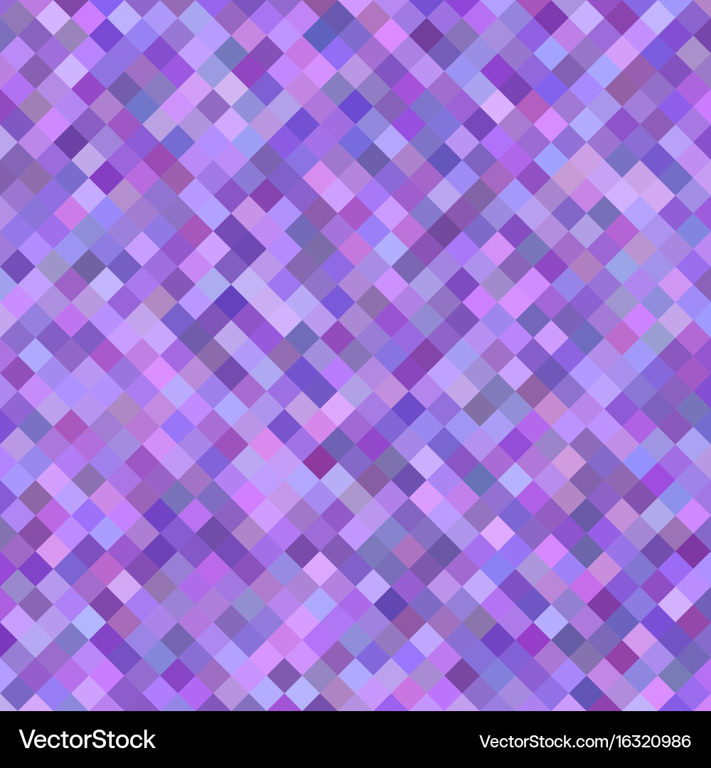Abstract diagonal square pattern background vector image