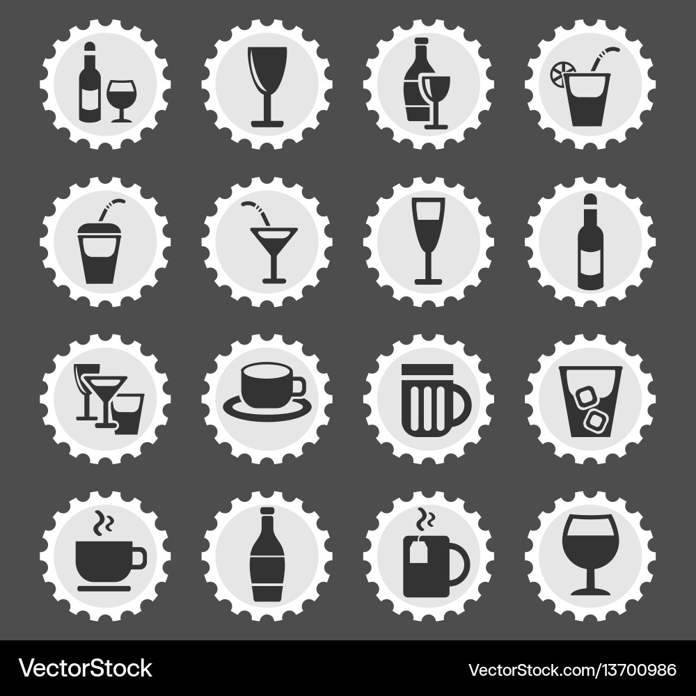 Glasses icon set Royalty Free Vector Image - VectorStock