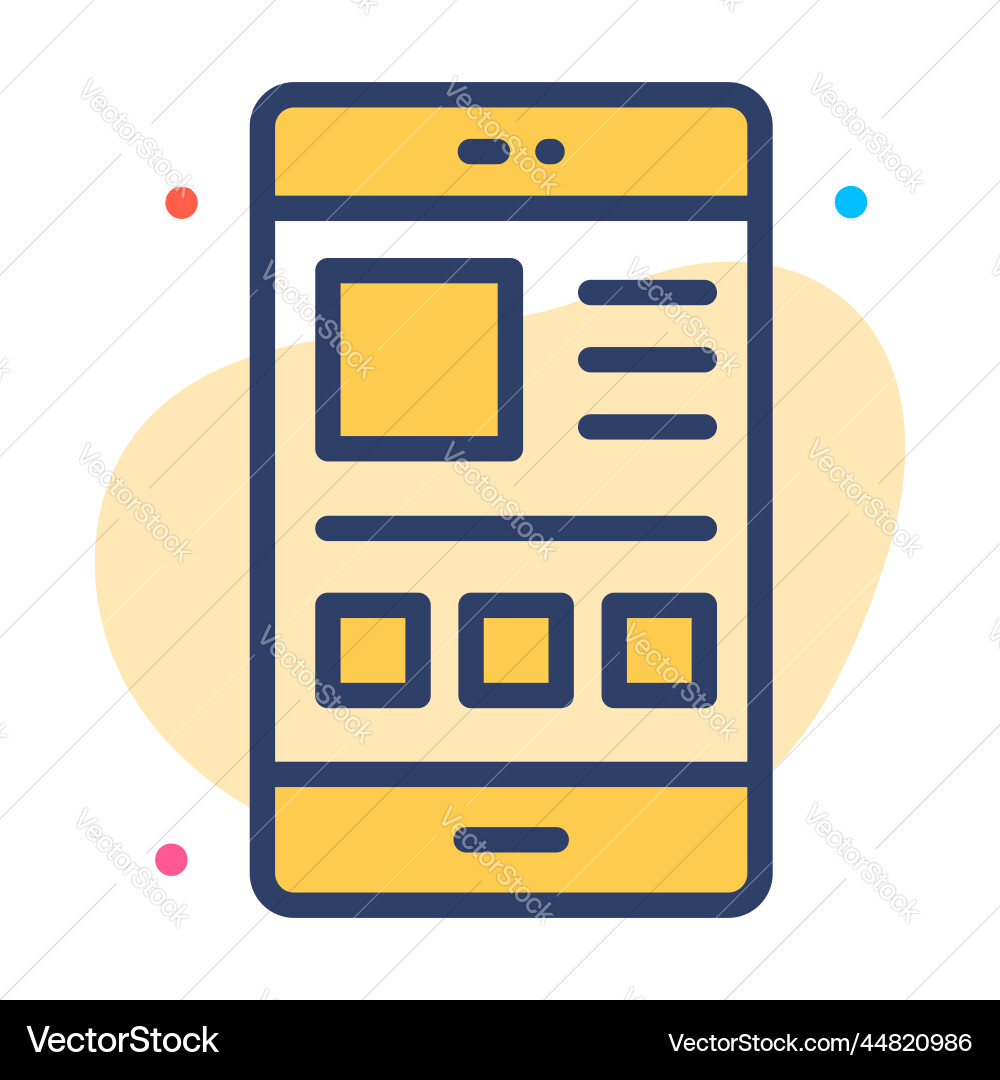 Layout icon user interface as a simple sign Layout icon user interface as a simple sign vector image
