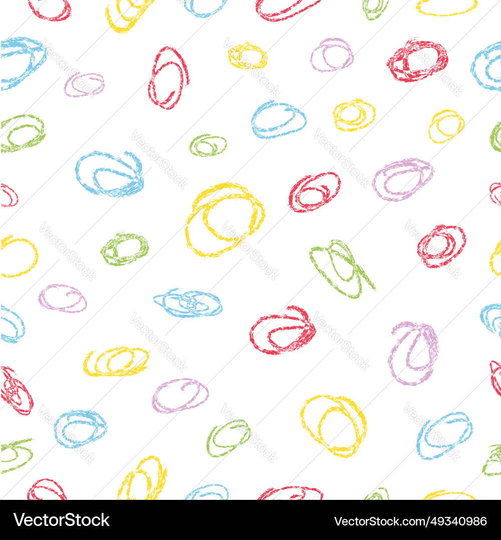 Simple seamless pastel color pattern scribble Simple seamless pastel color pattern scribble Vector Image