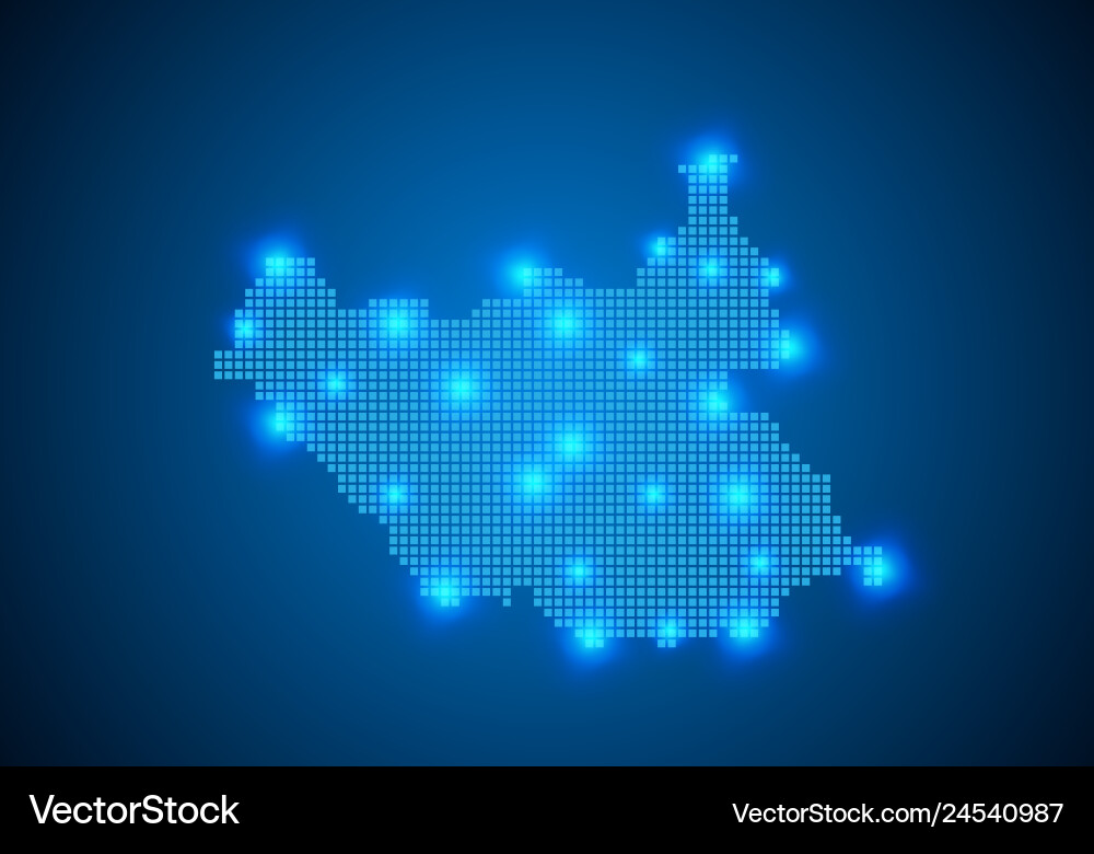 Abstract blue background with map internet line Abstract blue background with map internet line vector image