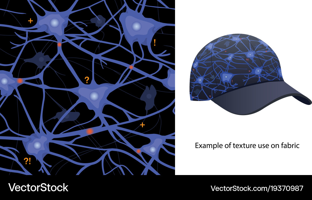 Abstract Neural Network Pattern vector image