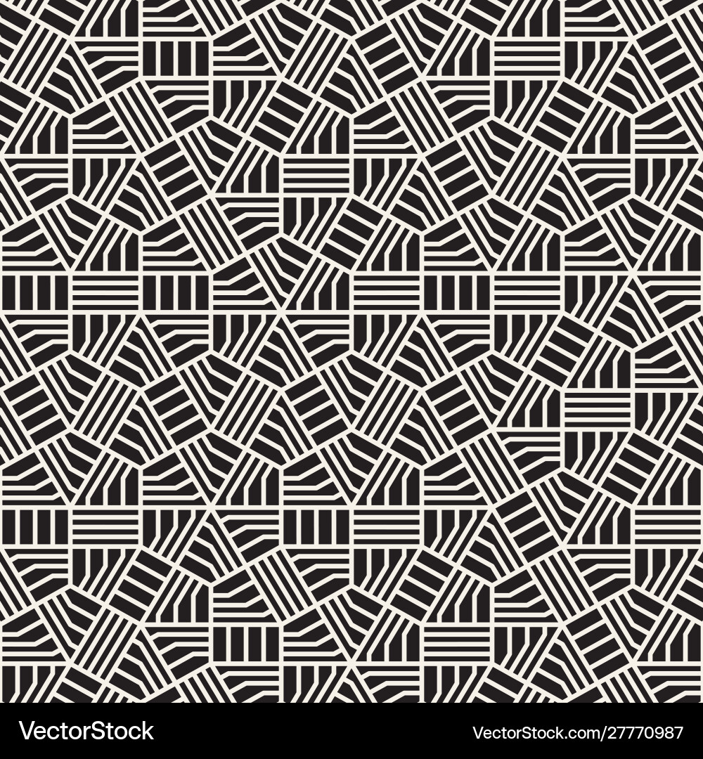 Irregular Linear Grid Pattern vector image