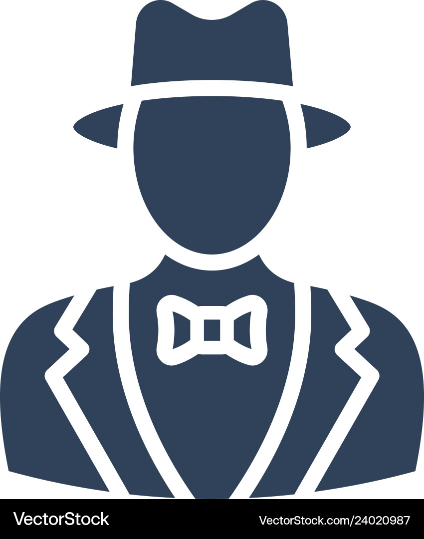 Spy icon which can easily modify or edit vector image