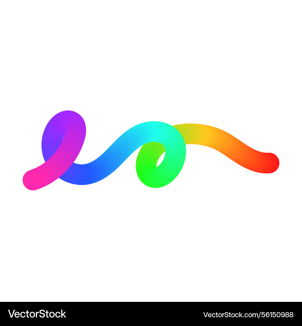 Abstract wavy gradient lines with playful Abstract wavy gradient lines with playful Vector Image