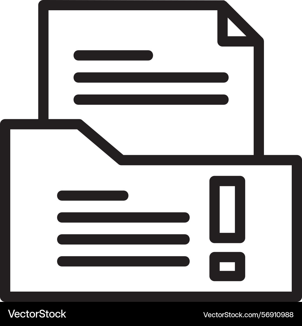 Change request linear style icon design vector image