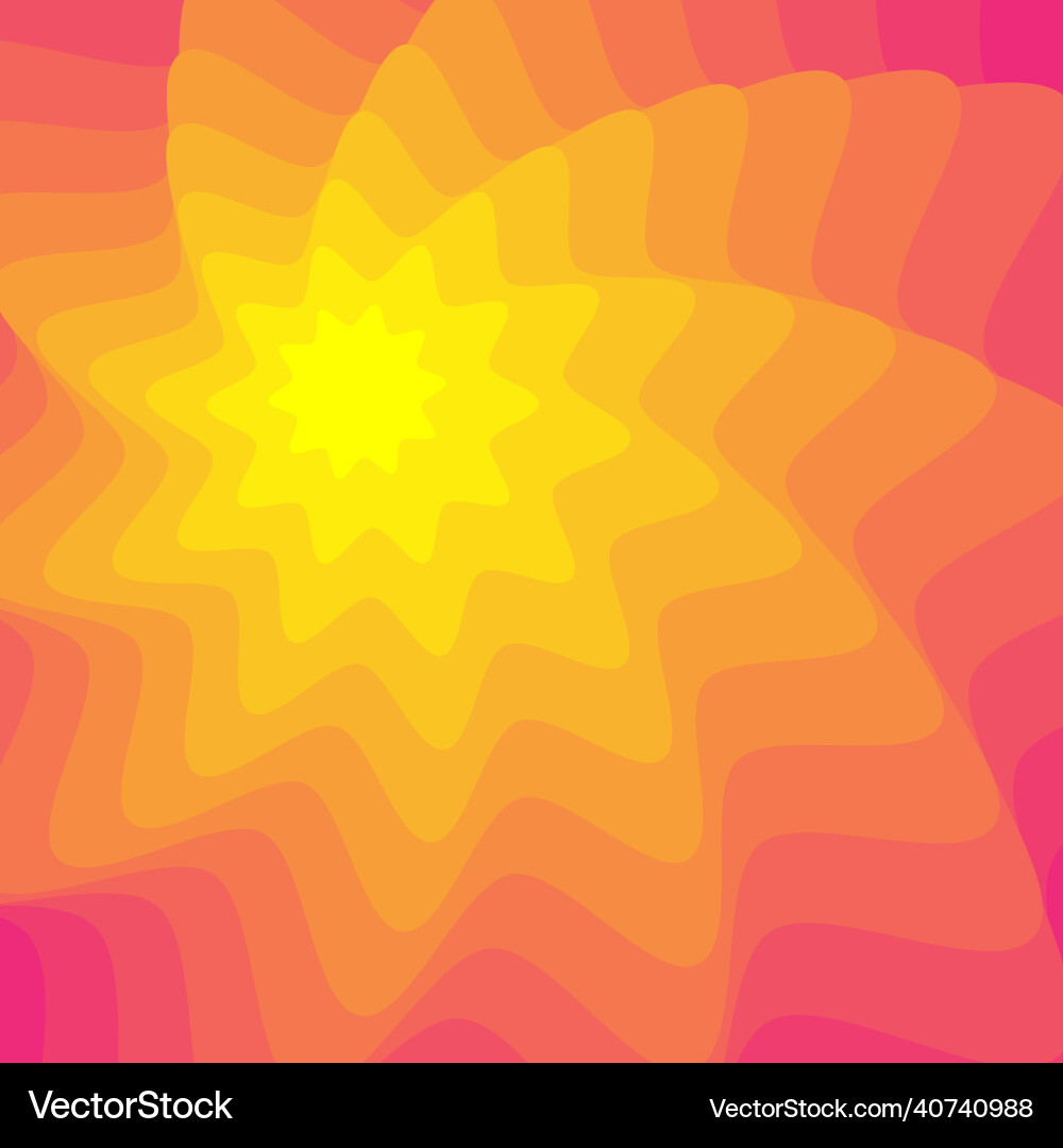 Gradient star pattern design Vector Image