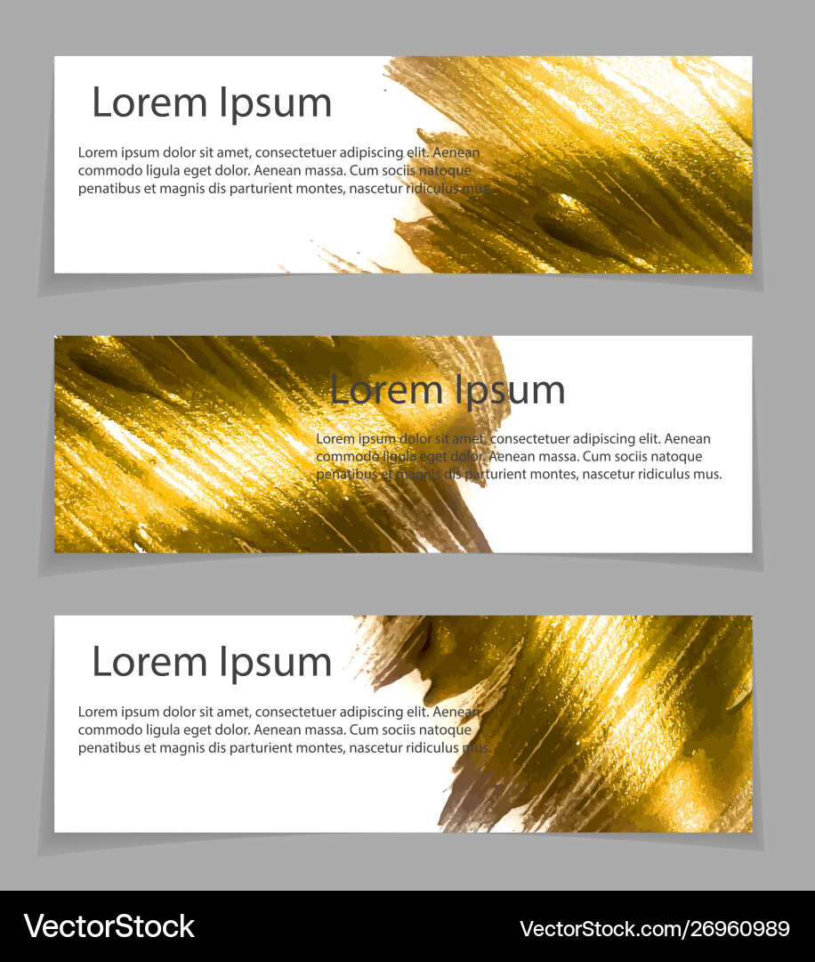 Abstract web banner template image Abstract web banner template image Vector Image