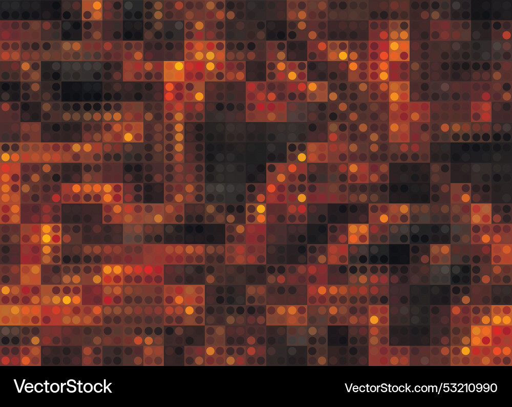 Abstract pixel background streams of lava Abstract pixel background streams of lava vector image