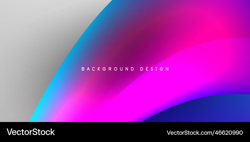 Fluid color liquid 3d elements abstract background Vector Image