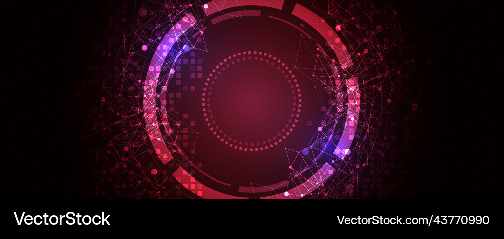 Wireframe background with plexus effect Wireframe background with plexus effect vector image