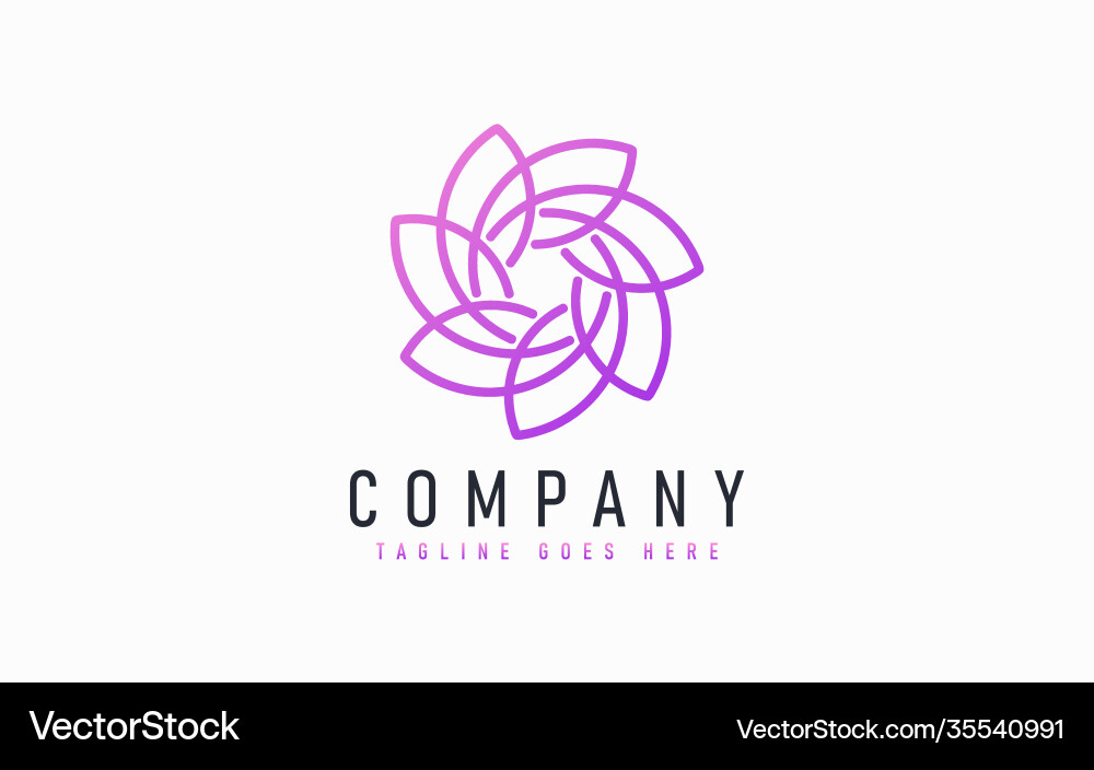 Abstract modern logo design based from circular Abstract modern logo design based from circular vector image