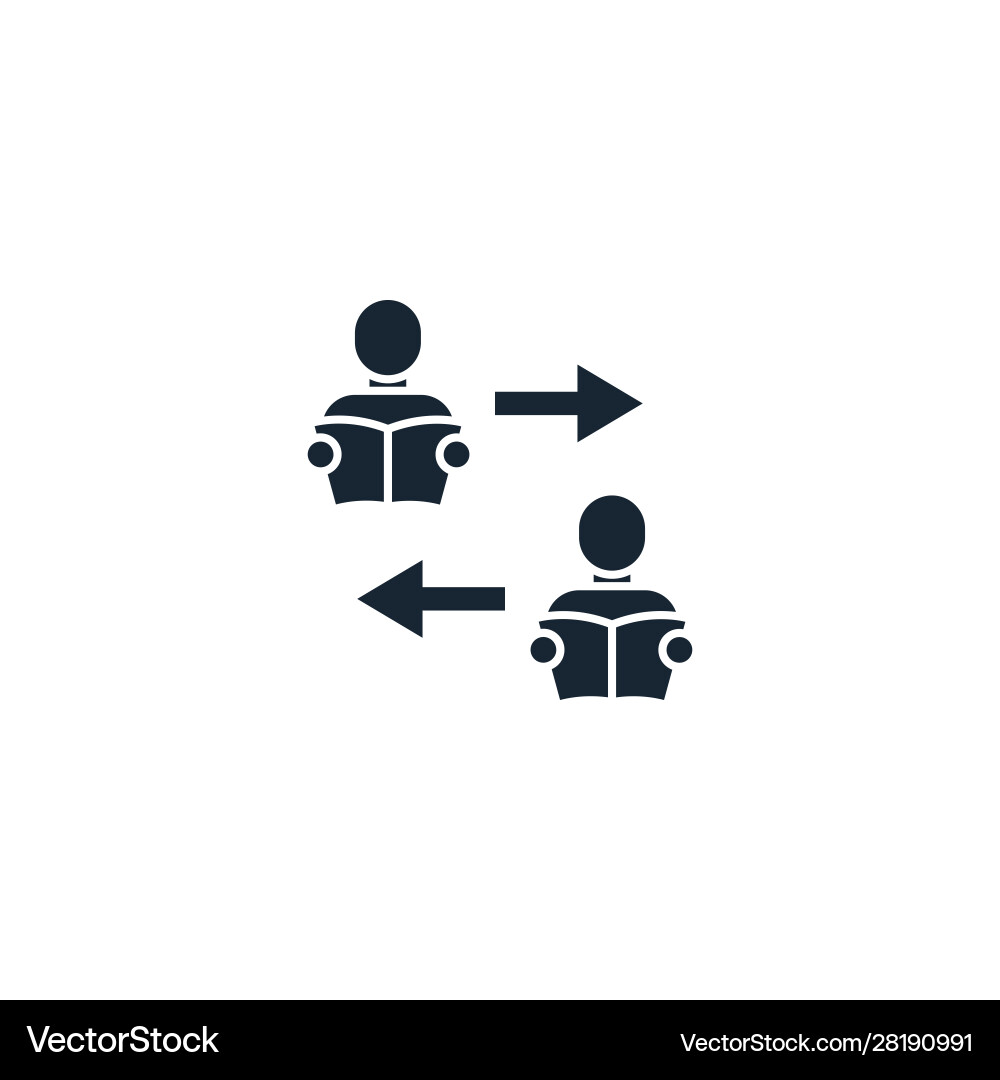 Asynchronous learning creative icon from e Vector Image