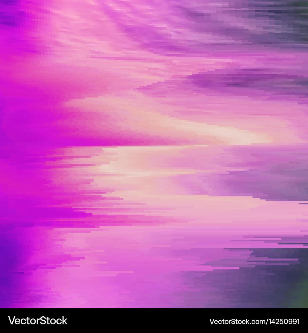 Glitch background digital image data vector image