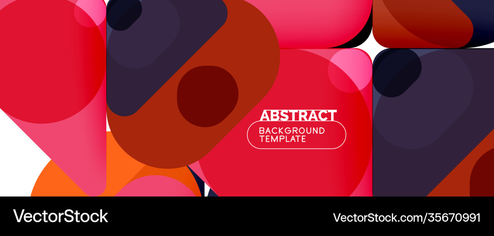 Modern geometric round shapes and dynamic lines Modern geometric round shapes and dynamic lines Vector Image
