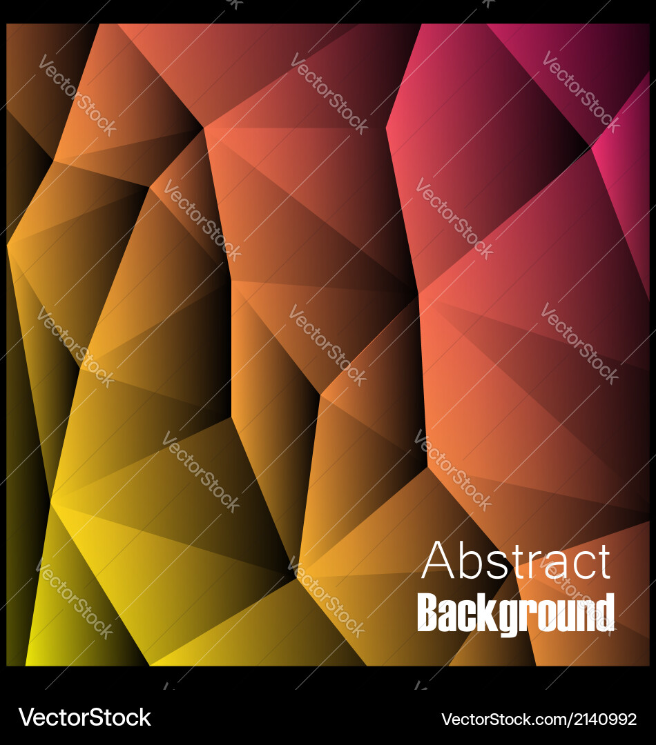 Abstract background for design vector image