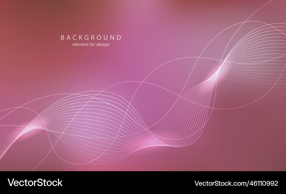 Abstract background wave element for design Abstract background wave element for design vector image