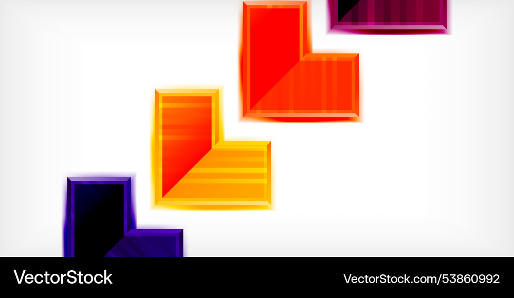 Arrow symbols created with 3d effects and line Arrow symbols created with 3d effects and line vector image