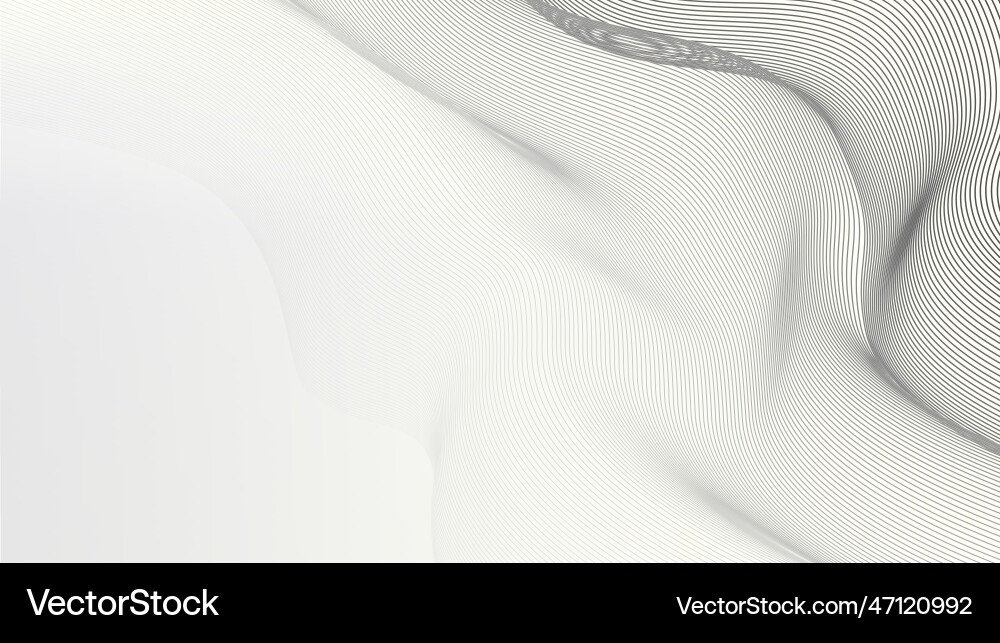 Horizontal background with wavy pattern Horizontal background with wavy pattern vector image