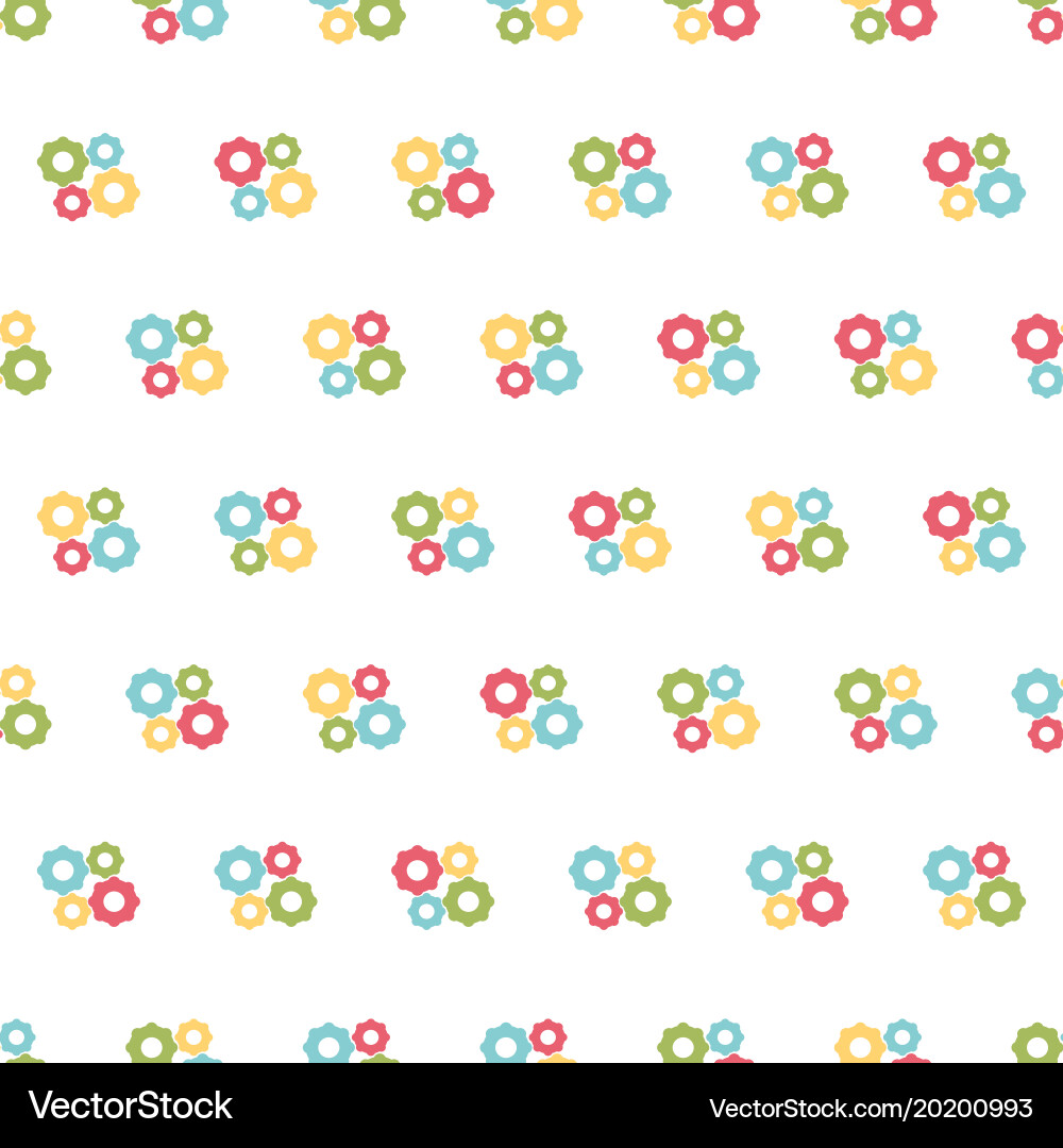 Building seamless pattern Vector Image