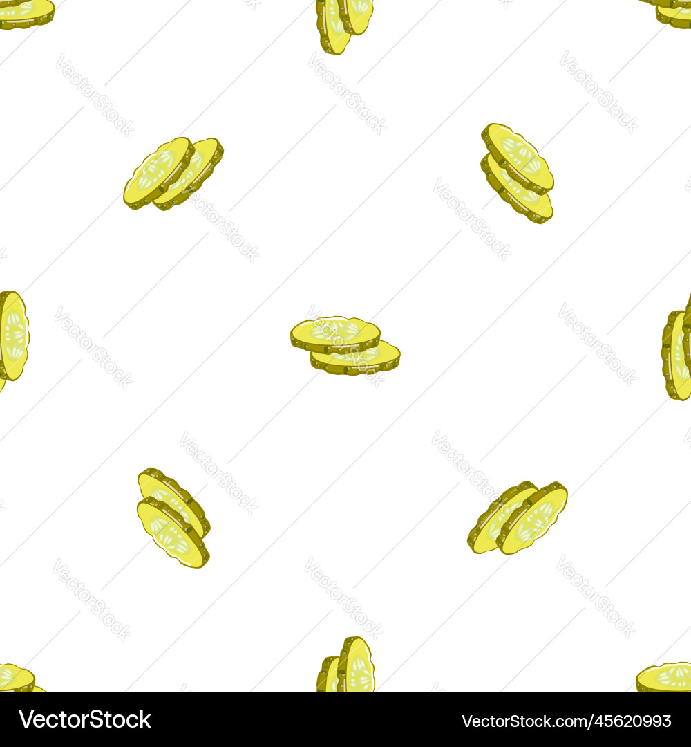 Salted cucumber pattern seamless Salted cucumber pattern seamless vector image