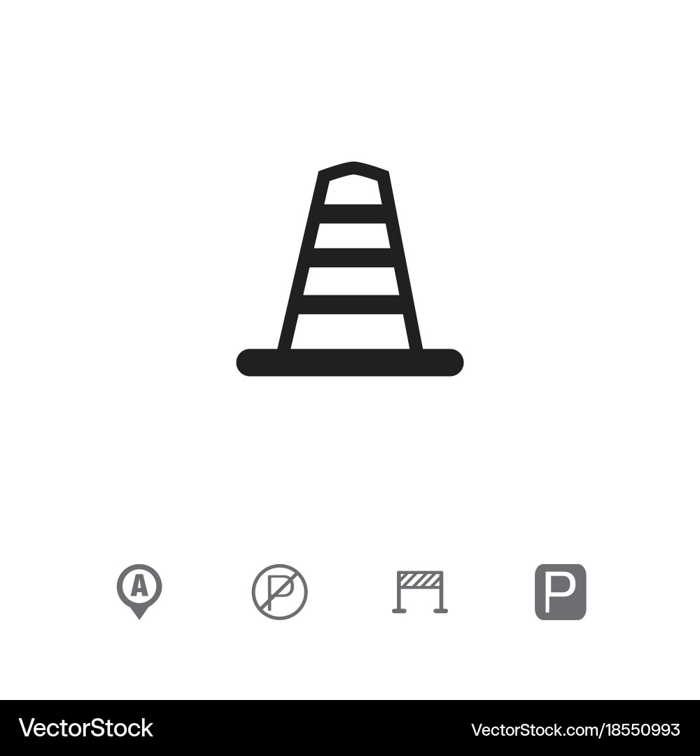 Set of 5 editable direction icons includes vector image