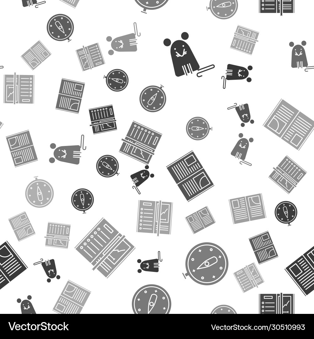 Set rat compass open book and notebook Set rat compass open book and notebook vector image