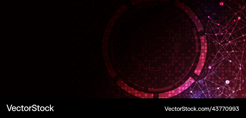 Wireframe background with plexus effect Wireframe background with plexus effect vector image