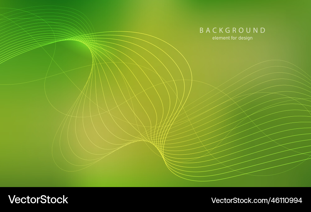 Abstract background wave element for design Vector Image