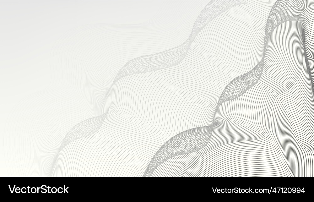 Horizontal background with wavy pattern Horizontal background with wavy pattern vector image