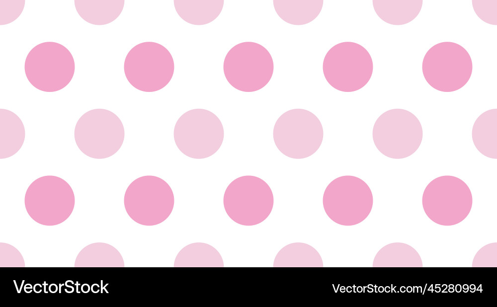 Seamless polka dot pattern repeating texture Seamless polka dot pattern repeating texture vector image