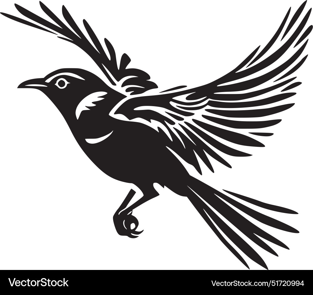 Vogel - hochwertiges Logo ideal für T-Shirt Vogel - hochwertiges Logo ideal für T-Shirt vektorbild