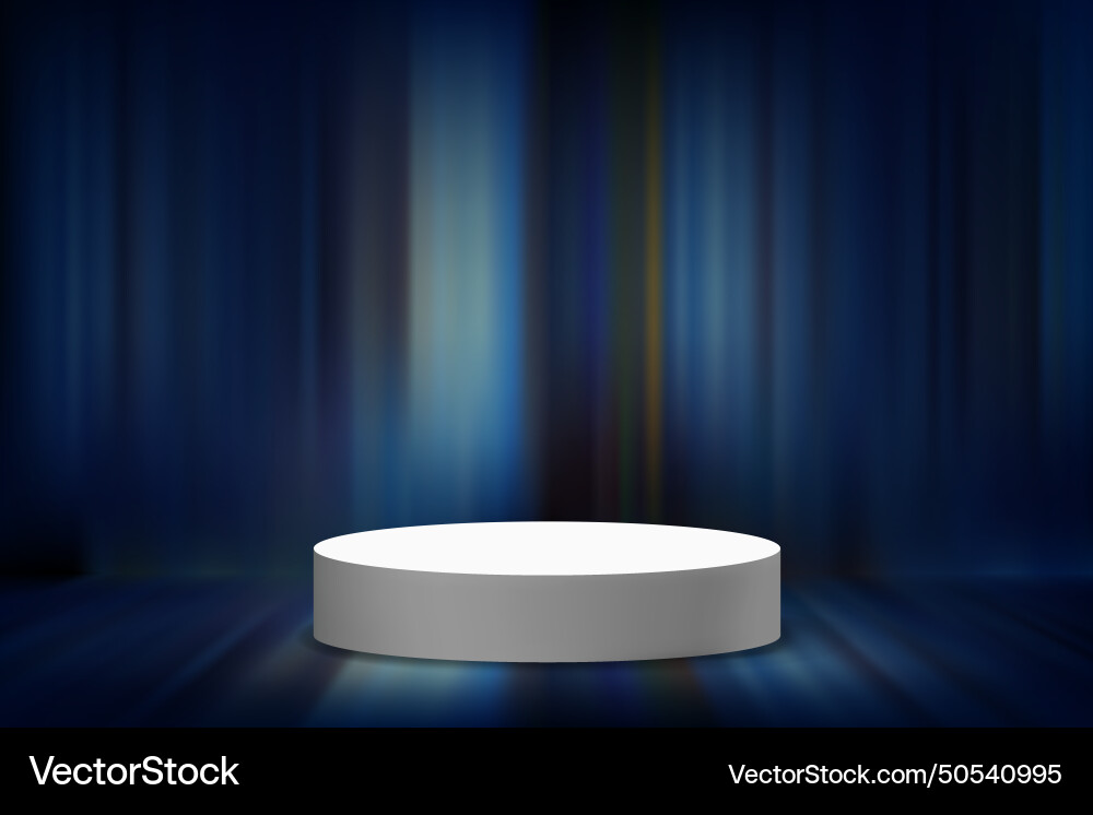 Abstract empty studio with podium design product Abstract empty studio with podium design product vector image