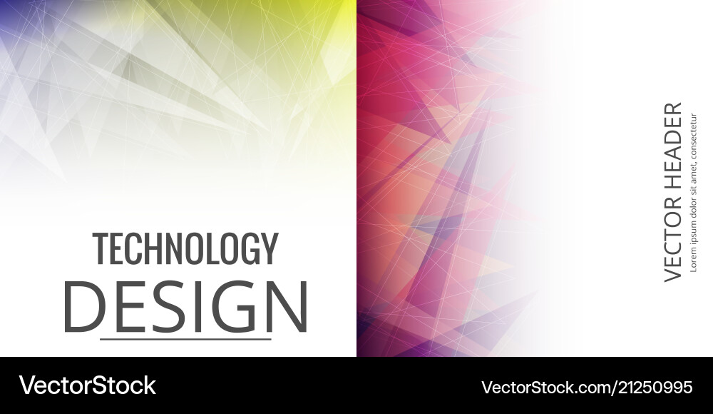 Collection of abstract multicolored backgrounds vector image