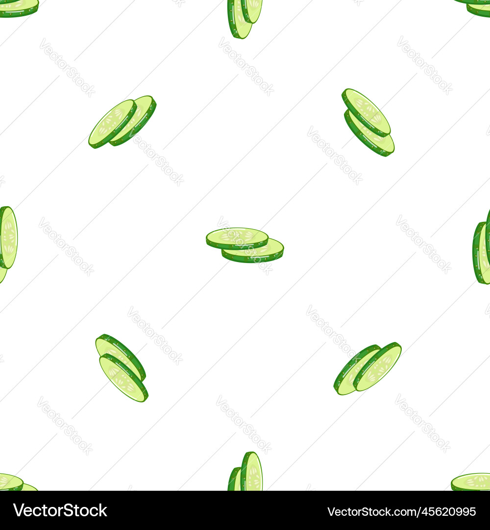 Fresh burger cucumber pattern seamless Fresh burger cucumber pattern seamless vector image
