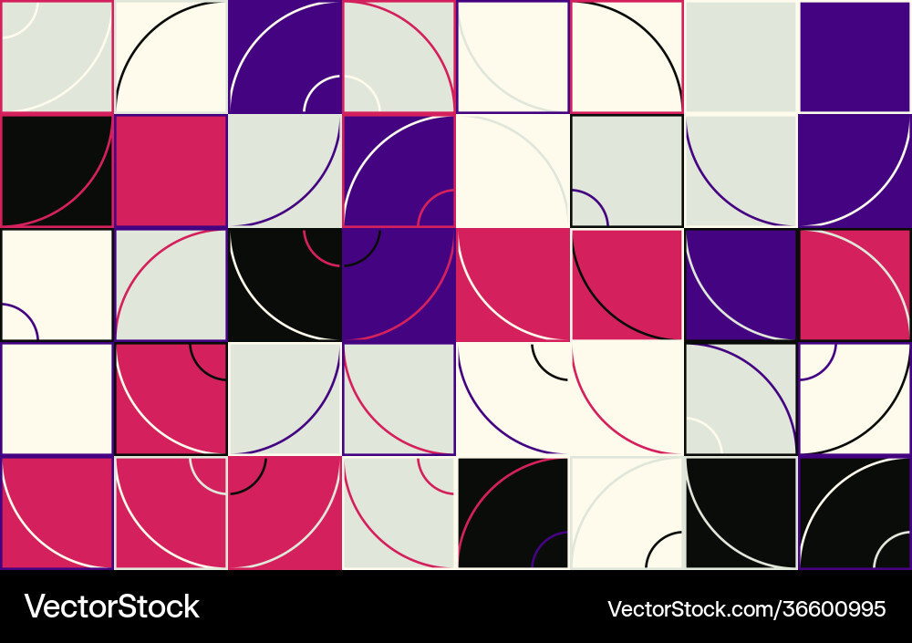 Generative design artwork abstract generated vector image