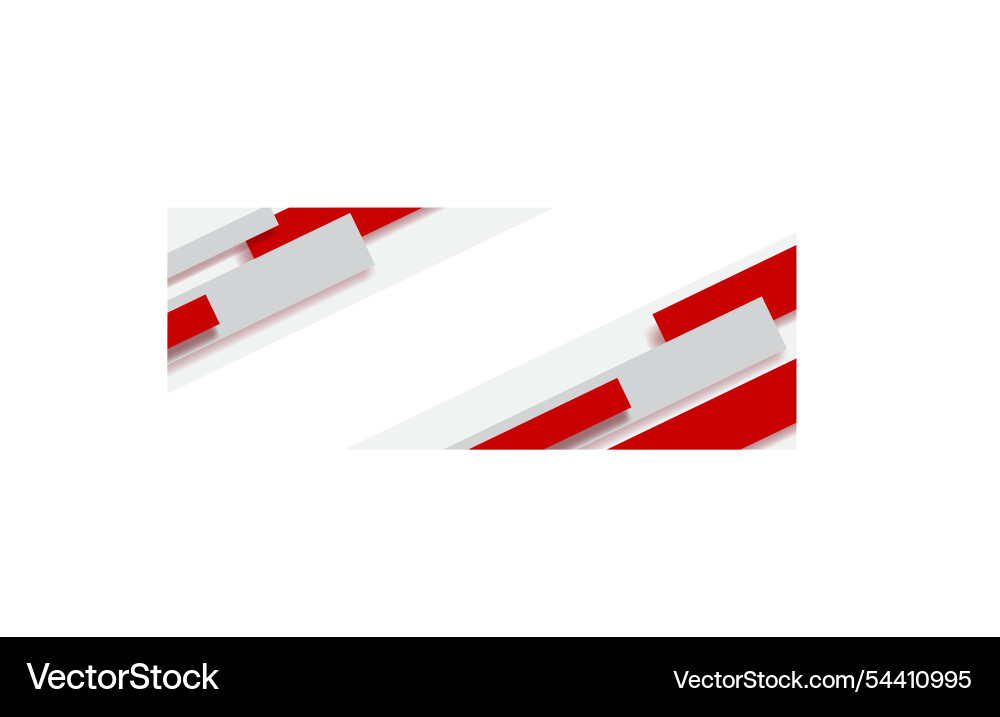 Red and white abstract background with diagonal Red and white abstract background with diagonal vector image