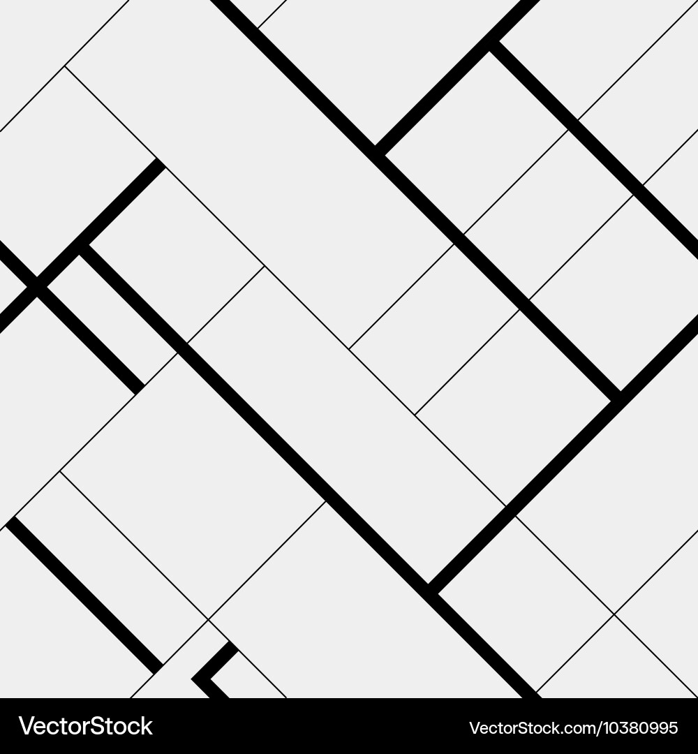 Seamless pattern diagonal polygonal rectangular vector image