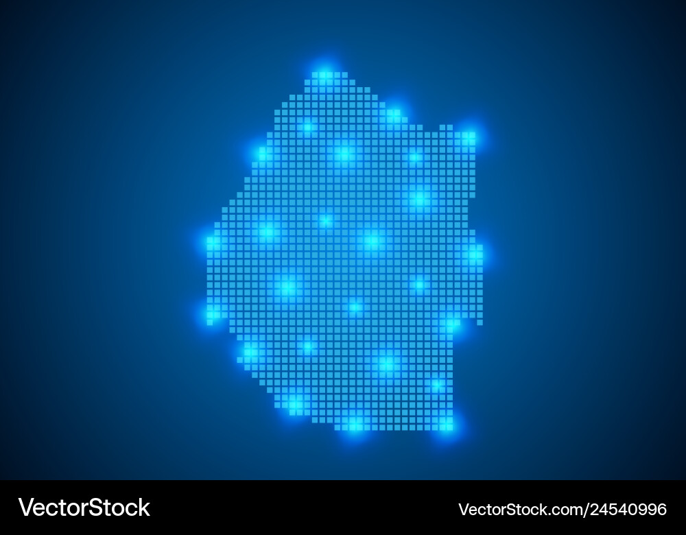 Abstract blue background with map internet line Abstract blue background with map internet line vector image