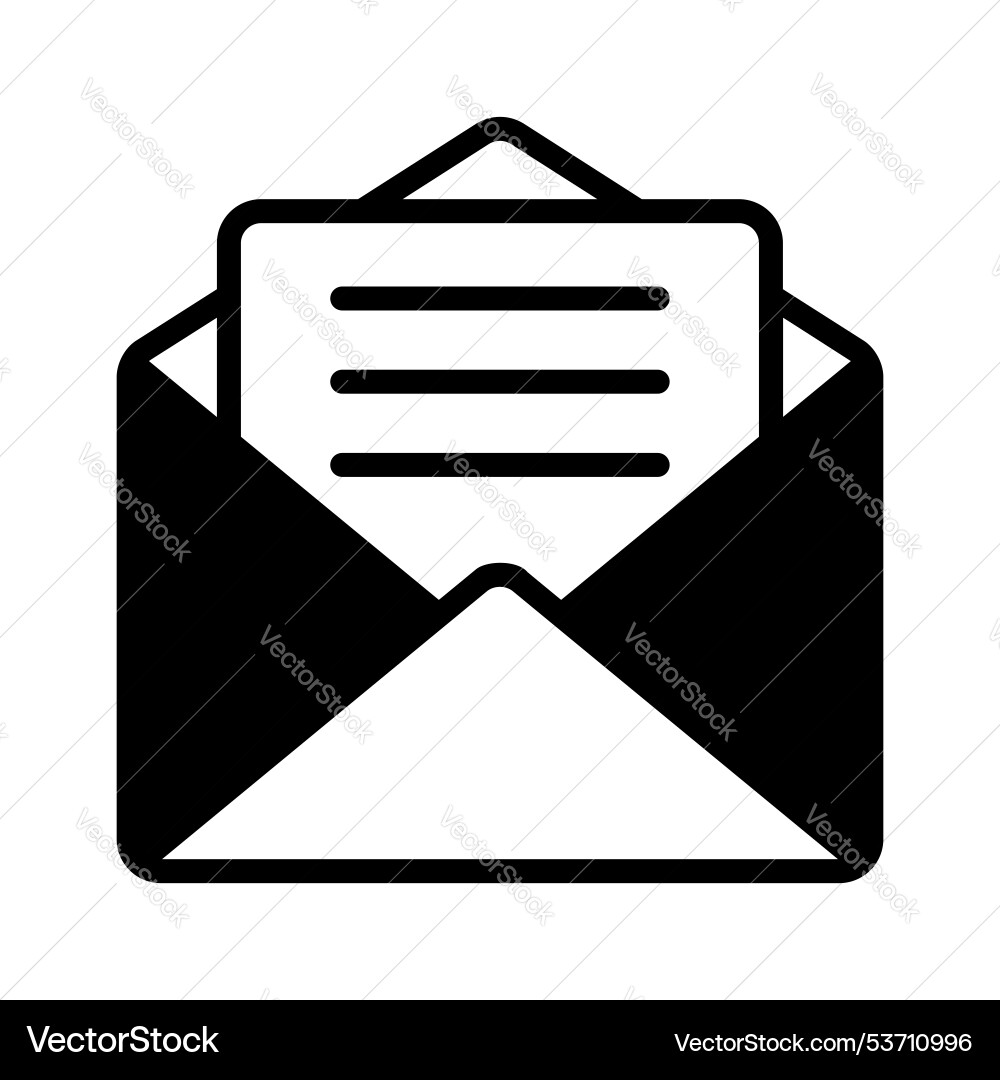 Inbox vector image