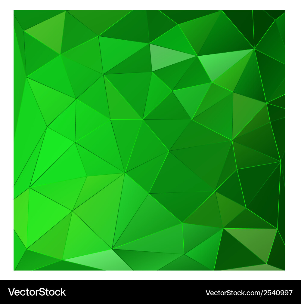 Abstract geometric background with polygons vector image