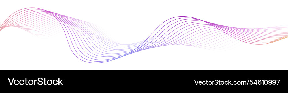 Abstract wave lines background graphic thin Abstract wave lines background graphic thin vector image