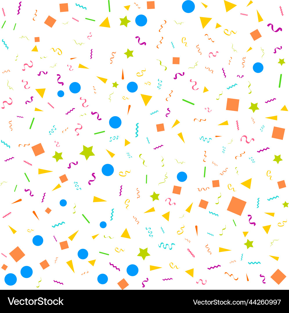 Abstract white background with many falling tiny vector image