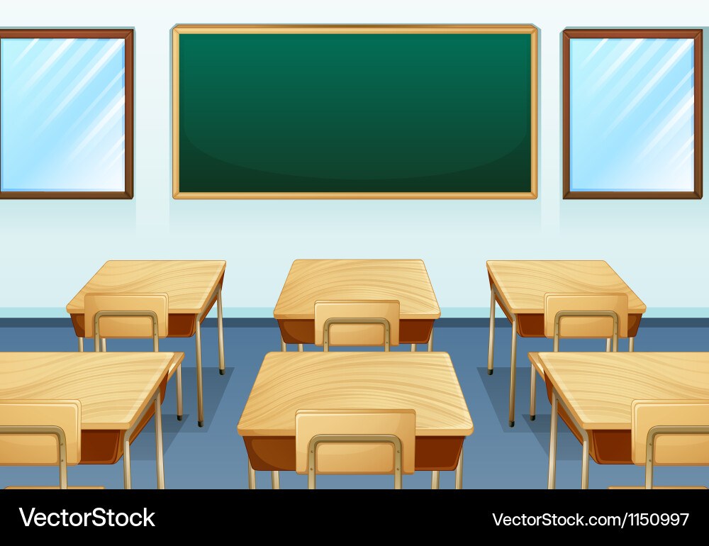 An empty room Royalty Free Vector Image - VectorStock