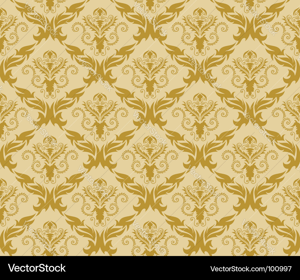 Damask pattern Vector Image