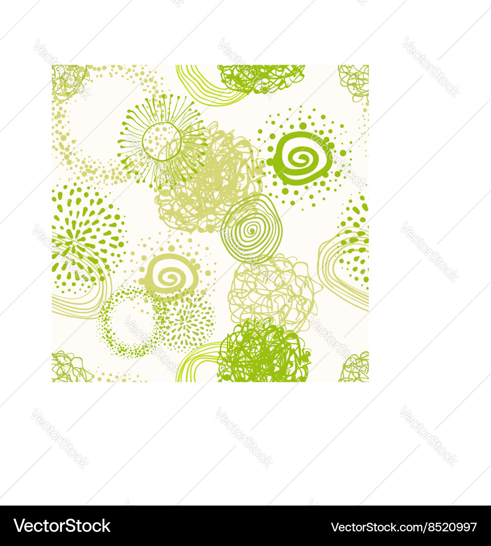 Fabric circles abstract seamless pattern Vector Image