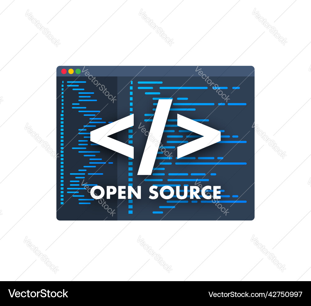 Software development and digital technology Software development and digital technology vector image